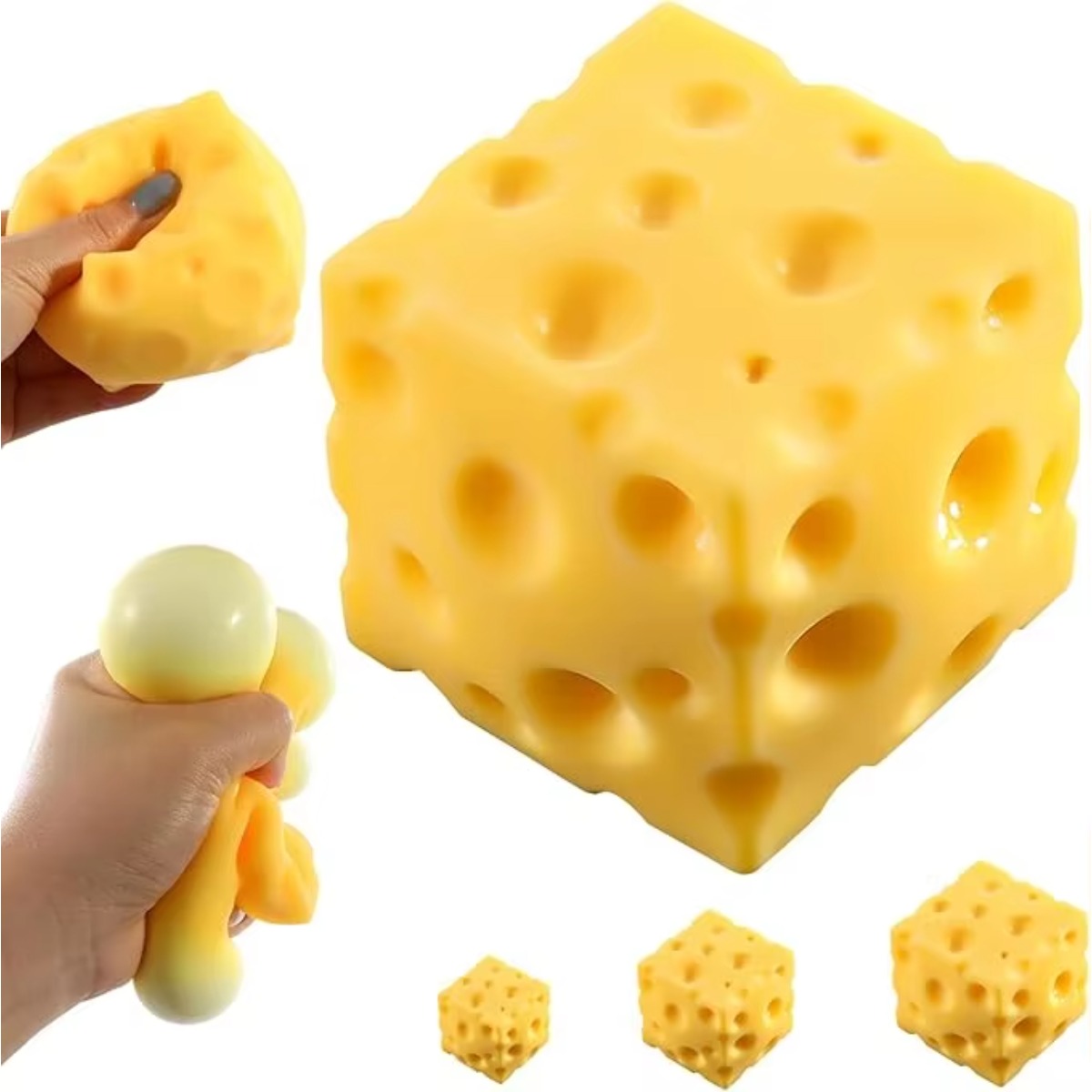 Food & Snacks Coloring - Mainan Squishy Bola Keju Penghilang Stres,