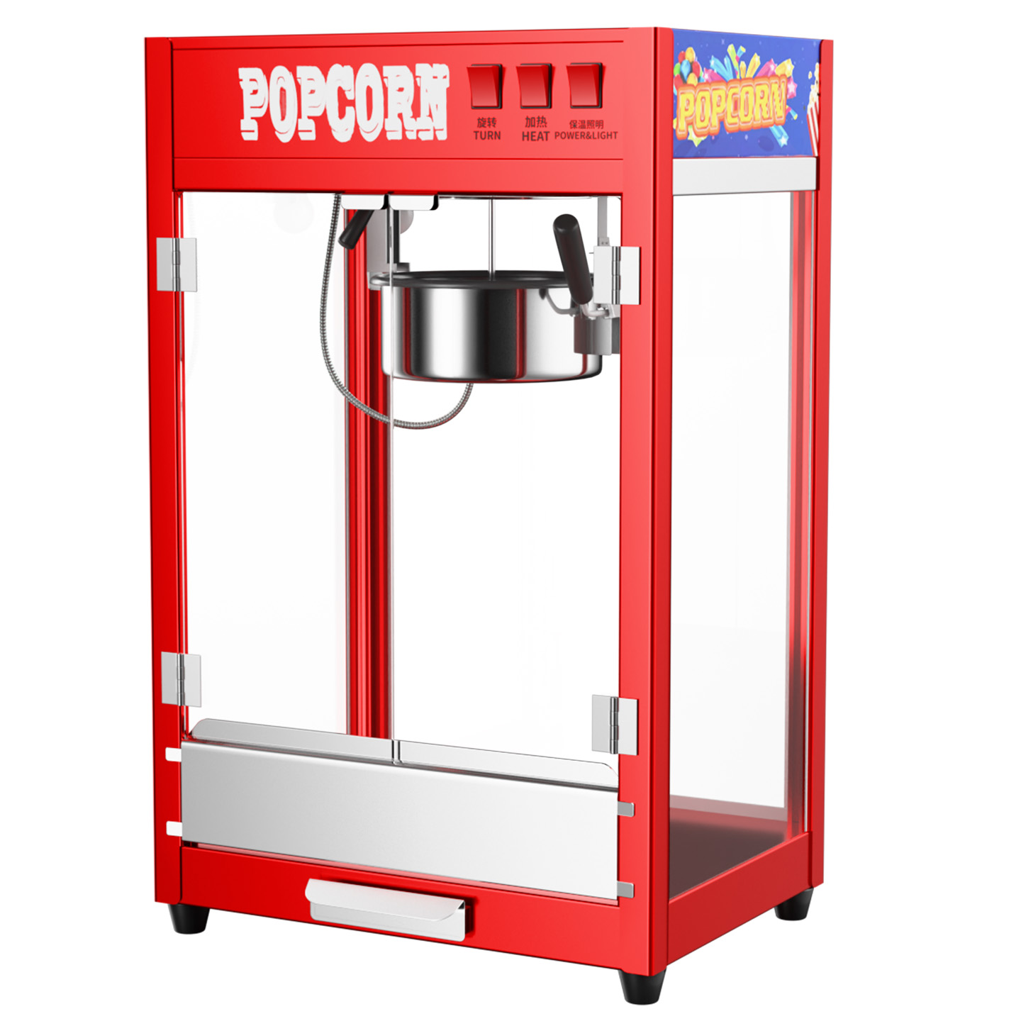 Food Snacks Easy To Make - Mesin Pembuat Popcorn Karamel Otomatis Baru,
