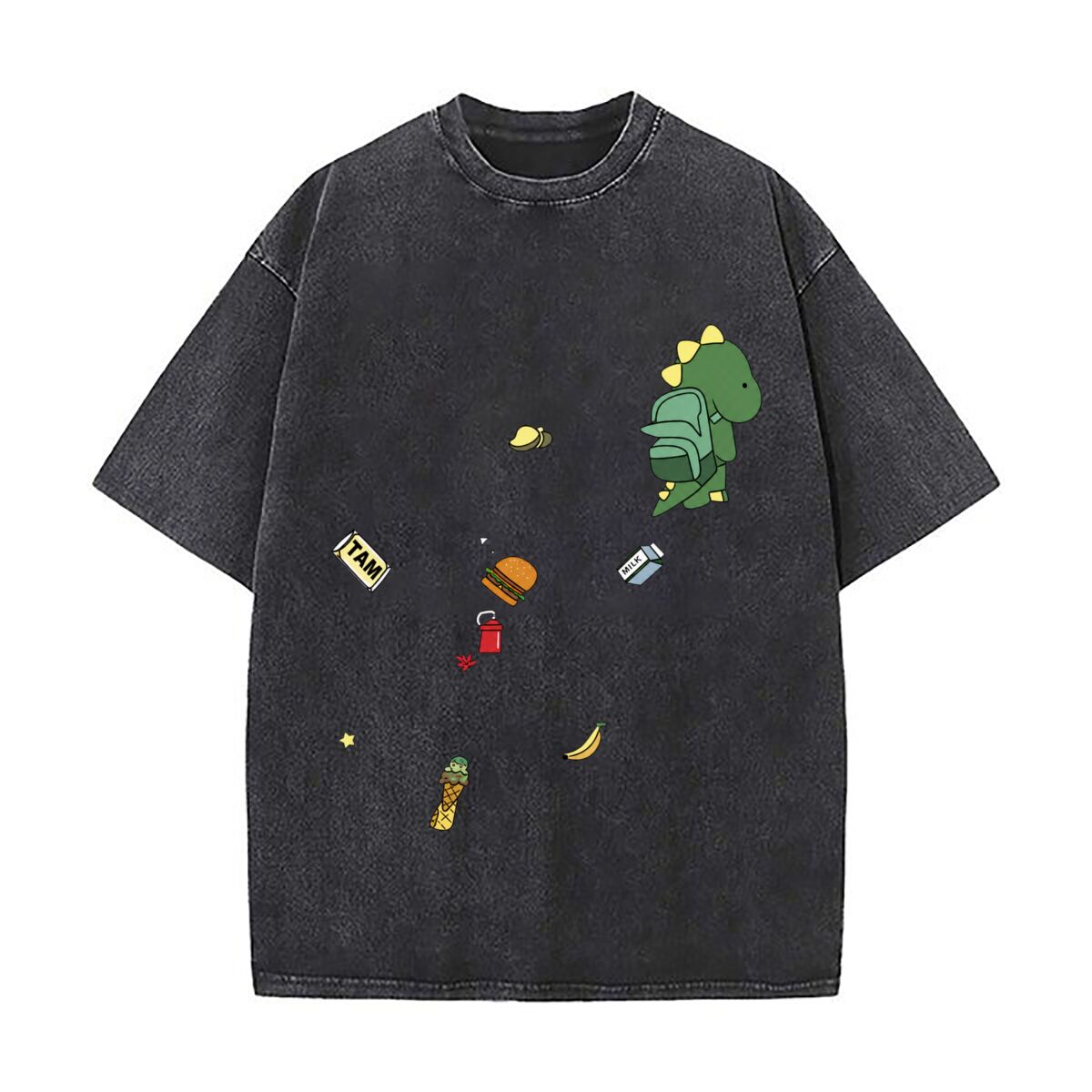 Ilustrasi Doodle Makanan Ringa - Food City Snacks ulasan dan harga